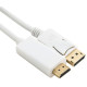 Кабель Extradigital DisplayPort - HDMI 2.0, 2m, 30 AWG, Gold, PVC